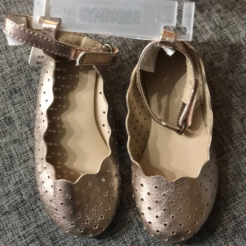 Baby Girl Gold Dress Shoes